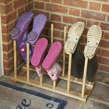 WELLIE STAND BOOT RACK WS029 WELLY RACK WELLINGTON STAND 